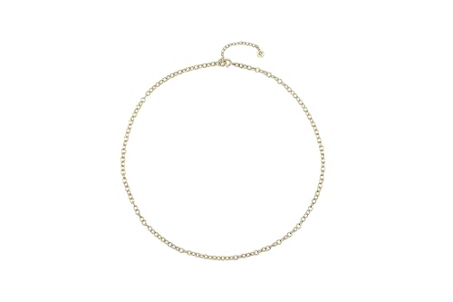 Collier Epais en Or de Haute Qualité : Maille Minimaliste Durable