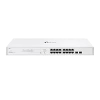 TP-Link Festa 18-Port Gigabit Smart Switch with 16-Port PoE+, Free Cloud Centralised Management, Easy Setup & Use, SMB-Lite Business-Level Quality, Metal Case, Rack-mountable Design (Festa FS318GP)