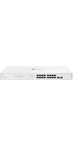 TP-Link Festa Festa FS310GP 10-poorts Gigabit Switch, 8× Gigabit 802.3af/at PoE poorten, 2× Gigabit SFP-sleuven, 61W totaal PoE-budget, tot 30 W PoE-vermogen per poort, gratis cloudbeheer TP-Link Festa Festa FS310GP 10-poorts Gigabit Switch, 8× Gigabit 802.3af/at PoE poorten, 2× Gigabit SFP-sleuven, 61W totaal PoE-budget, tot 30 W PoE-vermogen per poort, gratis cloudbeheer