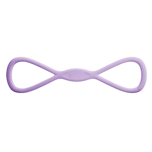 Bandas de fitness para entrenamiento, Figure 8 bandas elásticas de goma de silicona | Correas de ejercicio para pecho, espalda, brazos, piernas, pilates, acondicionamiento deportivo