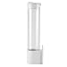 Bicchieri di carta - Dispenser per bicchieri di carta antipolvere Supporto in plastica da 7,5 cm Contenitore da 50 bicchieri conveniente