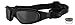 Wiley X SG-1 Goggles, Smoke Grey/Clear, V Cut/Matte Black