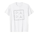PAPA Familien Outfit Mutter Vater Kind Partnerlook Set Teil T-Shirt