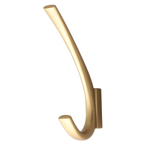 Hoement Colgador De Puerta De Zinc Gancho Para Toallas y Paraguas Resistente y Práctico Para Baño y Ducha