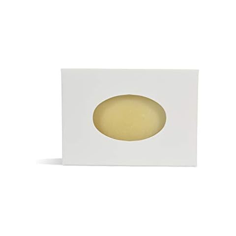 50 CYP White Oval Window Soap Box - Homemade Soap Packaging - Soap Making Supplies - 100% Recycled Materials - Made in USA! 50 Pack Cover