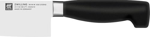 Zwilling Santokumesser Vier Sterne mit 18 cm Klingenlänge aus Spezialstahl
