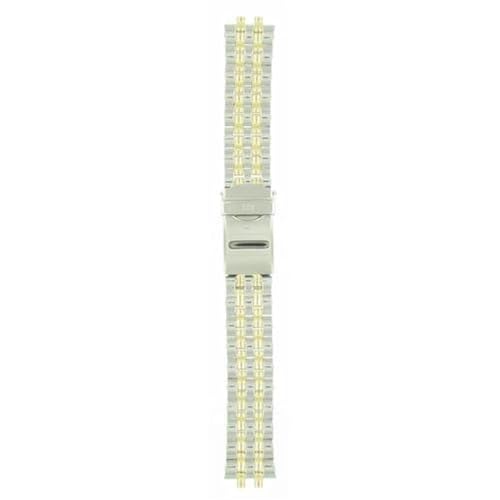 20mm Wenger Stainless Steel Two-Tone Watchband