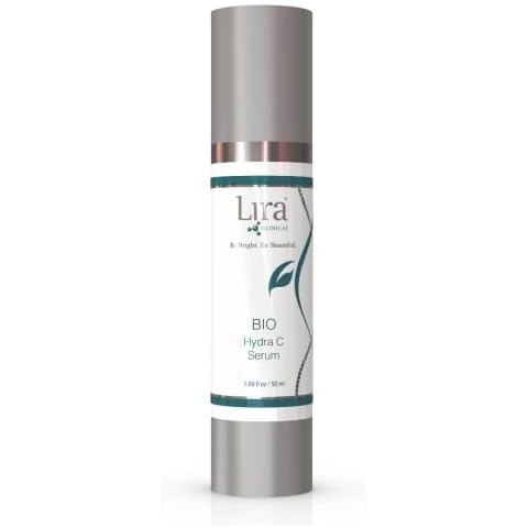 Lira Clinical BIO Hydra C Serum - Vitamin C Serum for Face - Anti Aging Serum with Plant Stem Cell and Antioxidants - Perfect Hydrating Face Serum for Dry Skin, Dehydrated, and Sensitive - 50 ml Cover