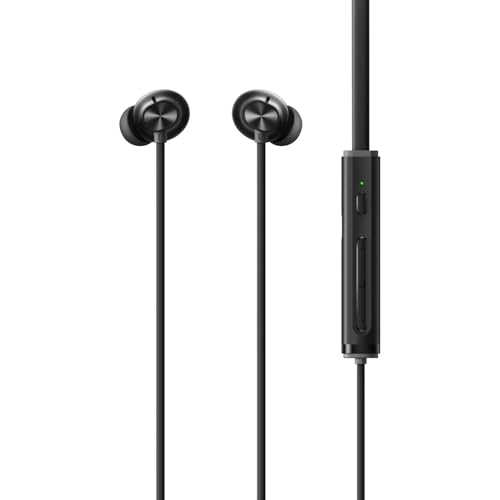 Image of realme Buds Wireless 5 ANC in Ear Bluetooth Headphones, 50dB ANC, 13.6mm Dynamic Bass Driver, 360 Spatial Audio, 45ms Low Latency, Upto 38hrs Playback, IP55 Rating, Dual Device Connection (Black)