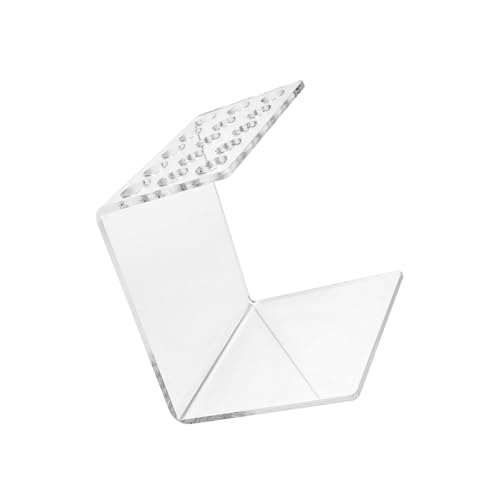 Esquirla 15 furos acrílico cabeleireiro pentes armazenamento elegante profissional estilista tesoura