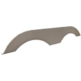 RecPro Tandem RV Trailer Fender Skirt | Tan | Single
