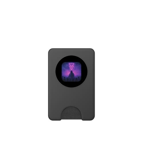 DJ à Capuche Witch House Ritual Rave PopSockets PopWallet pour MagSafe – vue 2