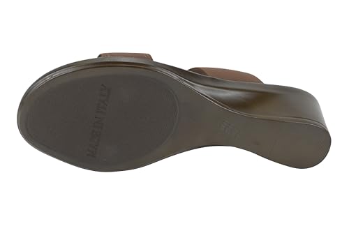 Image of ITALIAN Shoemakers Women's Sadey Stretch Fabric Elastic H Strap Dress Comfort Wedge Sandals