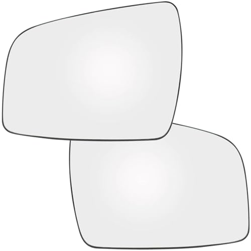 �T�C�h�~���[�̃K���X Compatible With Opel For Zafira B 2009 2010 2011 2012 2013 2014 �v���[�g�N���b�v�t�����ʃq�[�^�[�t���T�C�h�~���[�K���X�p