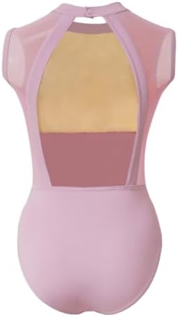 ROYAL SMEELA Dames dansbody van spandex voor ballet en dansen - zwart, zwart, S