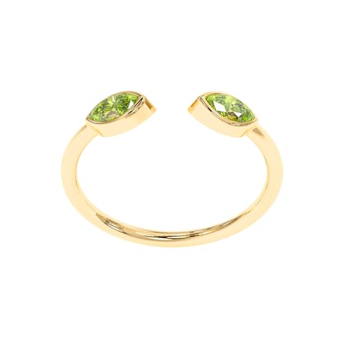 ABSHEL Marquise Peridot Ring