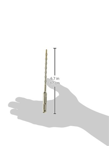 Bosch Bulldog SDS-Plus Rotary Hammer Bits - 5-Pack 7/32x4x6 Inch Concrete Drilling