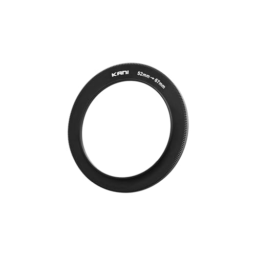 KANI 52-67mm �t�B���^�[�a�ϊ��A�_�v�^�[ �X�e�b�v�A�b�v�����O ���g ���[���b�g�t �����x�@�B���H�i �ȈՕ�i �A���~�� 819062