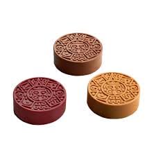 Pavoni Azteca 3D Silikonform, 12 einheitliche Einkerbungen ~ 135 ml, professionelle Backform in Lebensmittelqualität für Gebäck, Schokolade und Gourmet-Desserts (1 Stück)