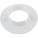 Wall Hole Cover for AC Pipes, Cable Entry Cover 40-80mm, PP Material Cable Pass Through, Frost Resistant and High Resistant, White Rosette Cover(60mm)
