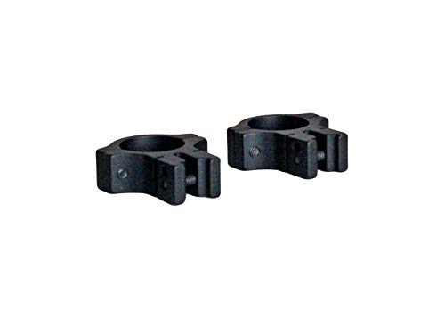 Bkl 257H 0.6" Long Dovetail Rings High - For 1" Scope Tubes - Fits 3/8" Or 11Mm Dovetails - Matte Black #TOP2
