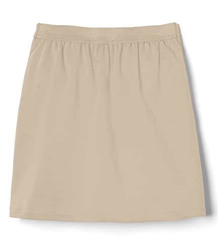 French Toast Girls School Uniform Stretch Double Button Scooter (Khaki 7-8) #TOP1