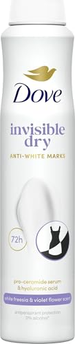 Image of Dove Advanced Care Invisible Dry Anti-Perspirant Aerosol Women's Deodorant Spray with Pro-Ceramide technology for 72 hour protection against sweat and odour 200 ml