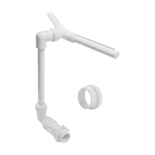 Aspersor de piscina – Fuente de agua de piscina de doble cabezal | Adaptador ajustable de 360 grados, bomba de refrigeración estética para ocio, terraza, patio, paisajismo, experiencia de verano al