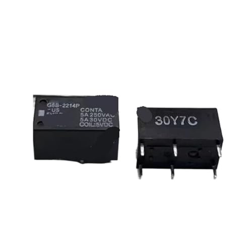 Relais G6B-2214P-US 5VDC : lot de 3 pièces pour circuit imprimé