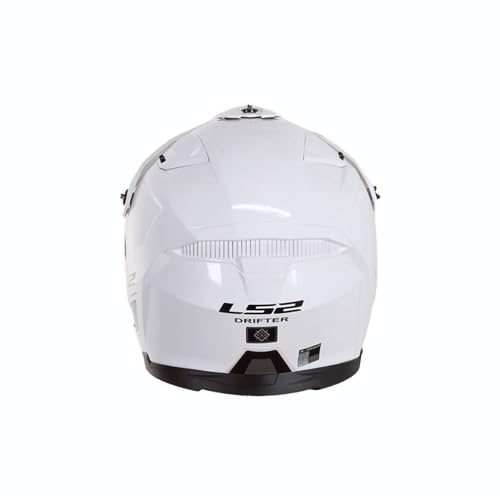 Miniatura 6 de Ls2, Casco Jet Modular Moto Drifter Solid White 2206, L