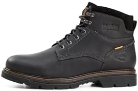 camel active Herren Schnürschuh mit Reißverschluss