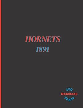 Paperback Hornets: Delaware State University 150 Page College Ruled Notebook Book