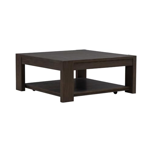 Liberty Furniture Lennox Hill Living Room Oversized Square Cocktail Table - Bark by LIBERTY FURNITURE INDUSTRIES, INC. - Image 2