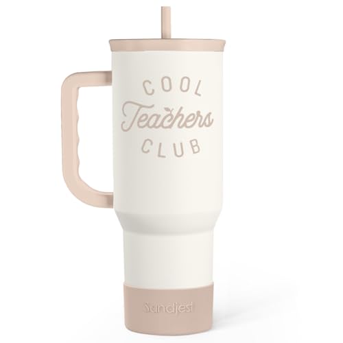 SANDJEST Teacher Appreciation Gift for Women – Stainless Steel In...