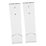 Mikinona 2個ゲーム用機械式キーボード壁掛けスタンド 透明のキーボード収納ラック デスクトップ整理にな可能な収納ソリューションホーム オフィス向け