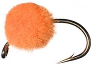 Wetfly Glo Bug Egg Orange - 1 Dozen Fly Fishing Flies