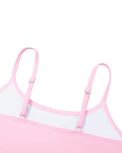 Image of Century Star Girls Swimsuits for Teens Bikini 2026 Solid Teen Bathing Suits Adjustable Straps Swimwear Padded 8-15 Years