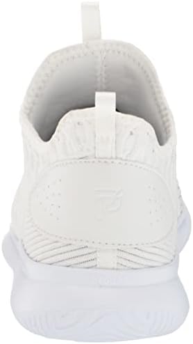 Propét Womens Travelbound Sneaker,White Daisy,9 Wide US | Image 2
