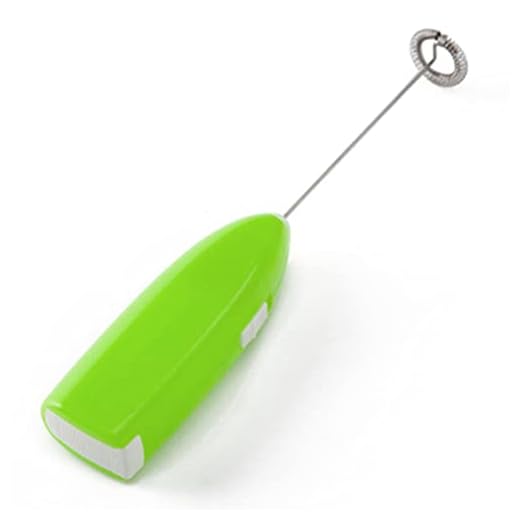 Cordless Electric Hand Blender Battery Powered Small Household Hand Blender Metal Plastic for Home Hotel Mini Electric Hand Frother (Plastic + Metal 2)