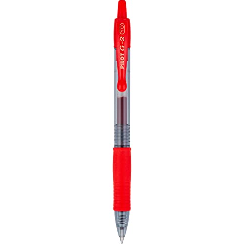 Bolígrafos Pilot G2 Gel Premium Punta 1 mm Rojo Pack 14 miniatura 5