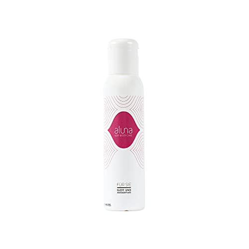 Aluna by AMORELIE - 2in1 Gleitgel & Massageöl auf Silikonbasis, Kondomgeeignet (100ml) Cover