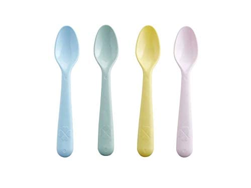 IKEA Kids Plates - Set of 6 Colorful Plates & Spoons -4