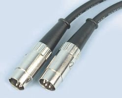 tk9 K® – Midi lascia – 10 M Tipo di connettore A: spina Mini-Din 5 Way tipo di connettore B: spina Mini-Din 5 Way piombo lunghezza: 10 m N ° tipo di montaggio di pali: 5 per donna colore: Nero Cavo: VGA
