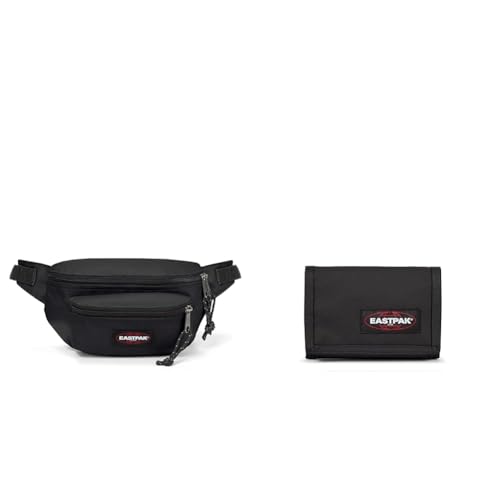 Riñonera Eastpak Doggy Bag Black para evitar robos con cartera Crew
