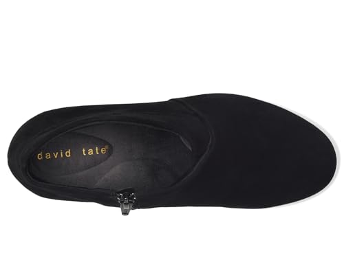 David Tate Womens Zipper Leather Booties2