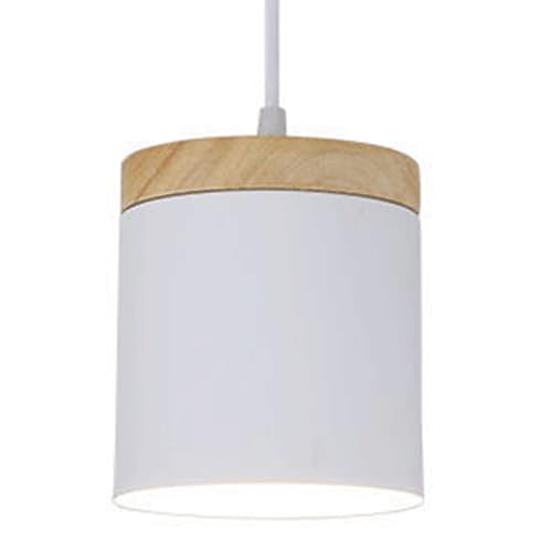 Lustre E27 en fer pour remplacer un éclairage d'entrée terne par un luminaire scandinave