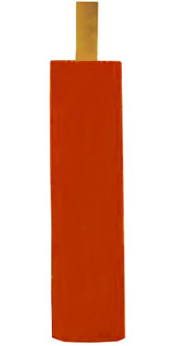 First Team FT6060WP Vinyl Wrap for 6.62 in. Football Goalpost Pad, Orange