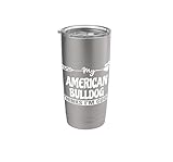american bulldog standard vs bully Acero inoxidable sin BPA Propietarios de American Bulldog Vaso térmico de acero inoxidable de doble pared