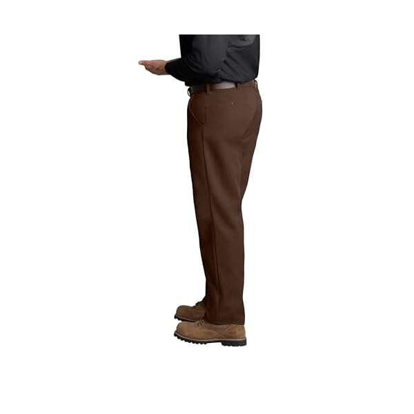 Red Kap Men's Stain Resistant, Flat Front Work Pants - Image 5