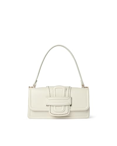 PLINIO VISONA' Bolso de piel, Color blanco.